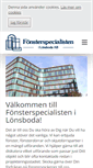 Mobile Screenshot of fonsterspecialisten.se